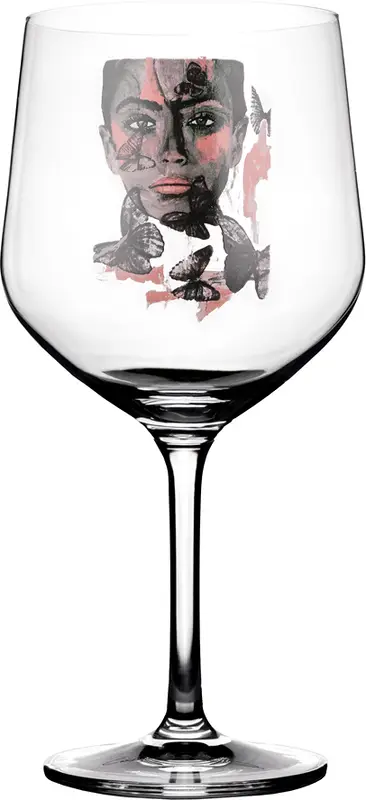 Drinkglas 72 cl Butterfly Queen Carolina Gynning - bild 1