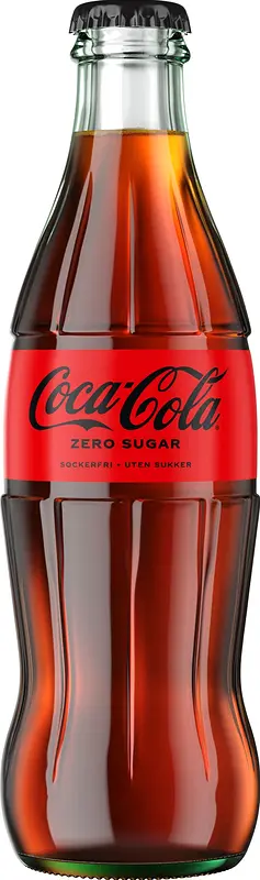 Coca-Cola Zero Sugar profilglas 33 cl NRGB - bild 1