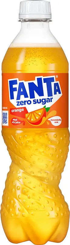 Fanta Zero Sugar Orange 50 cl å-pet - bild 1