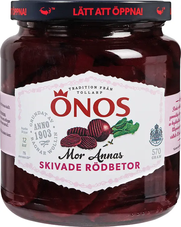 Rödbetor skivade glas Mor Annas Önos - bild 1