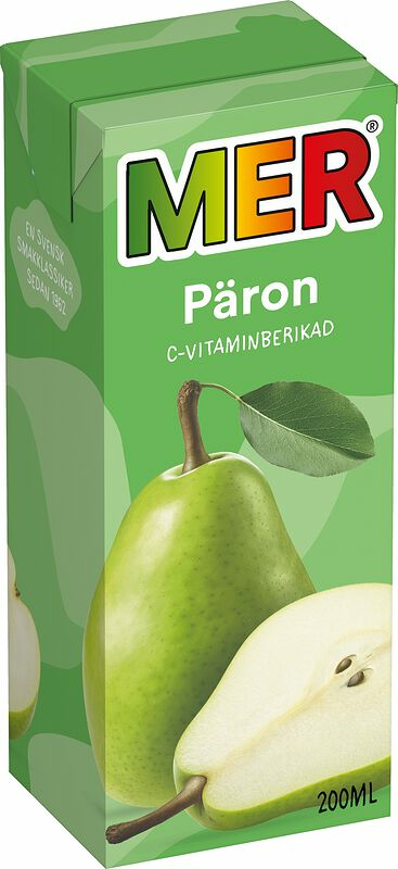 MER Tetra Päron med sugrör - bild 1