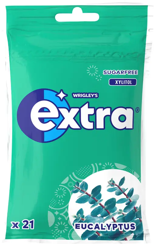 Tuggummi Extra Eucalyptus påse 29 g - bild 1