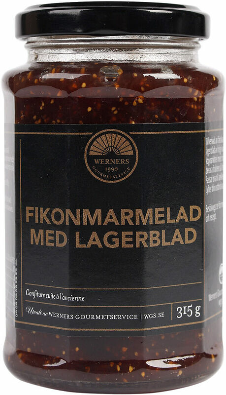 Fikonmarmelad med lagerblad Werners Gourmetservice - bild 1