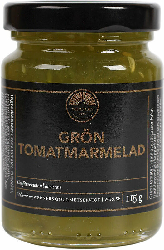 Tomatmarmelad grön Werners Gourmetservice - bild 1