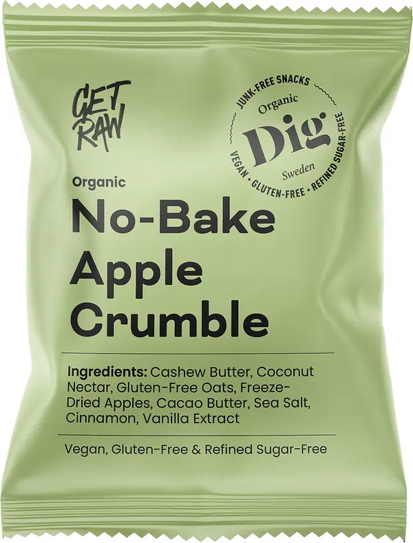 Organic No-Bake Apple Crumble GETRAW - bild 1