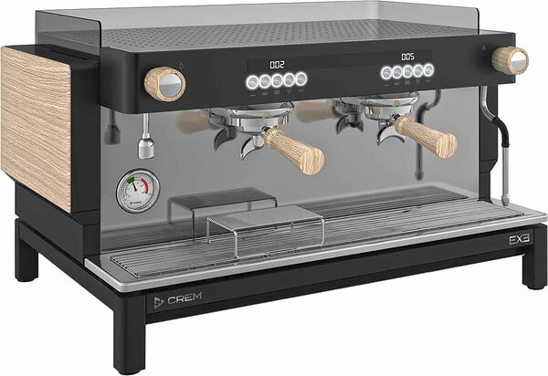 Crem Espressomaskin EX3 Maxi 2 GR 1B Display Ek Svart - bild 1