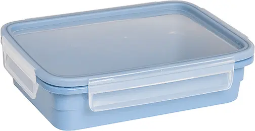 Matlåda med snäpplock ECO 0,8 L Blå Nordiska plast - bild 1