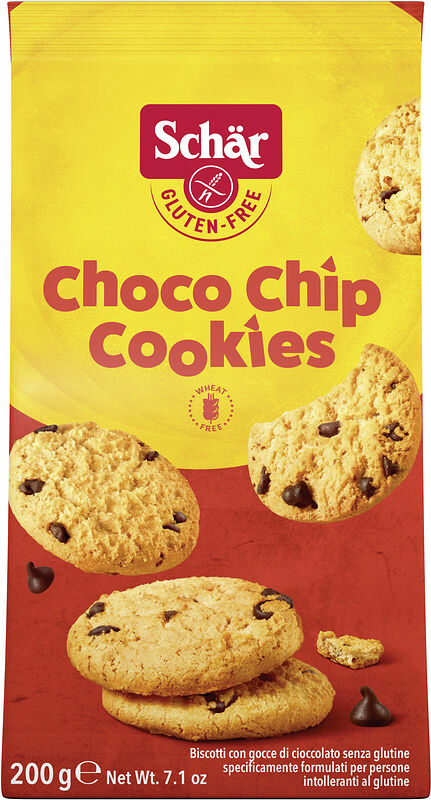 Choco Chip Cookies glutenfri Schär - bild 1
