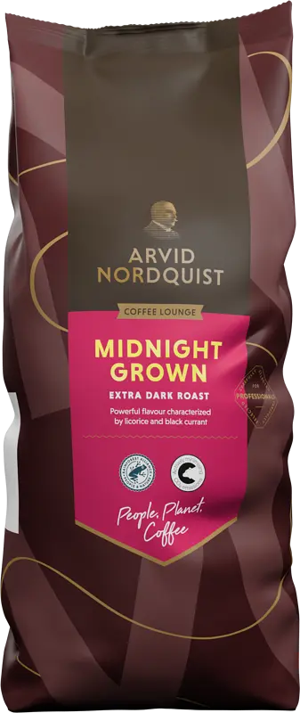 Hela bönor mörk extra Midnight Grown Arvid Nordquist - bild 1