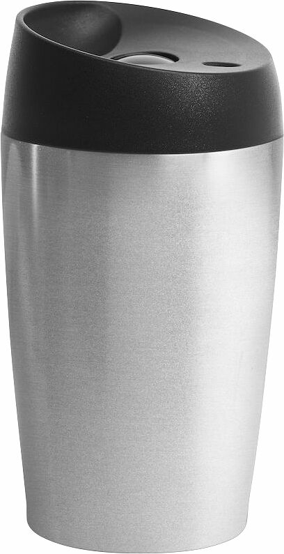 Bilmugg 24 cl Silver med låsbar tryckfunktion Sagaform - bild 1