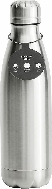 Stålflaska 50 cl Silver 8/16 h Sagaform - bild 1