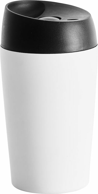 Bilmugg 24 cl Vit med låsbar tryckfunktion Sagaform - bild 1