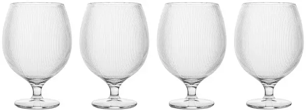 Billi Ölglas rPet 4-pack klar Sagaform - bild 1