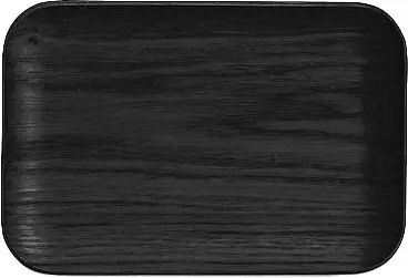 Hanna Tallrik Svart 19x13 cm Sagaform - bild 1