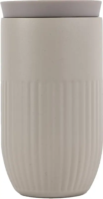 Bilmugg Tova Beige Pantone Warm Gray 3C 32 cl Sagaform - bild 1