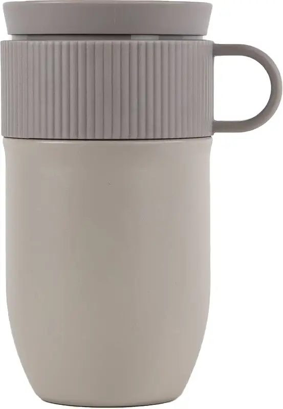 Bilmugg Ted Beige Pantone Warm gray 3C 28 cl Sagaform - bild 1