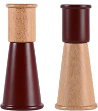 Gurken salt- och pepparkvarn liten 2-pack Mörkröd Sagaform