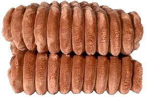 Esther Fleecepläd Ljusbrun Sagaform