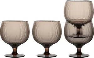 Billi Vinglas rPet 4-pack Brun Sagaform