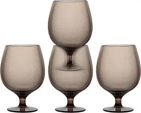 Billi Ölglas rPet 4-pack Brun Sagaform