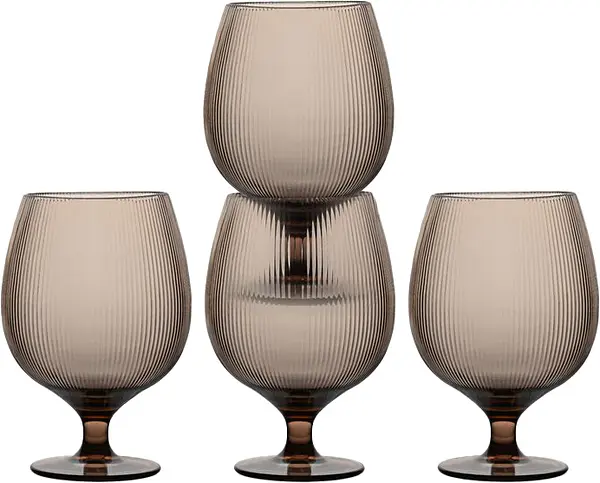 Billi Ölglas rPet 4-pack Brun Sagaform - bild 1