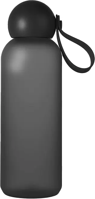 Vattenflaska Tom 65 cl Svart Sagaform - bild 1