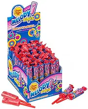 Chupa Chups Melody Pops Klubbor med visselpipa