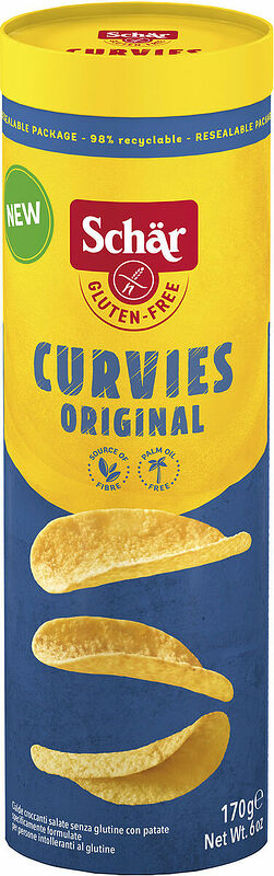 Curvies Original glutenfri Schär - bild 1