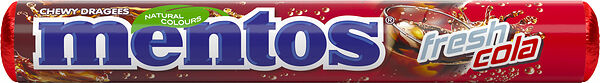 Mentos Fresh Cola rulle - bild 1