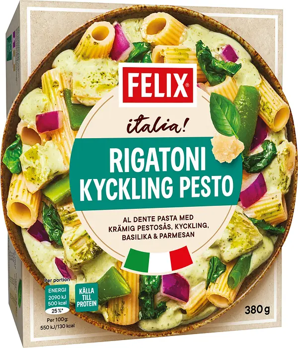 Rigatoni Kyckling/Pesto Felix italia - bild 1