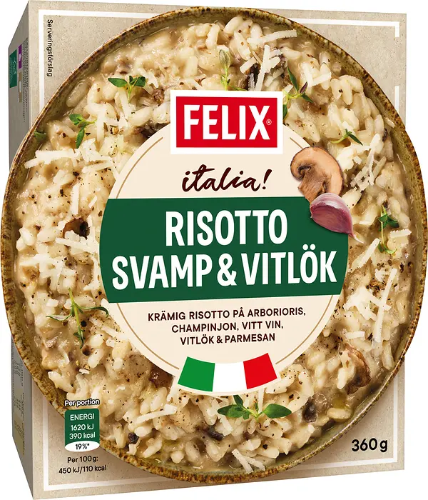 Risotto Svamp/Vitlök Felix italia - bild 1