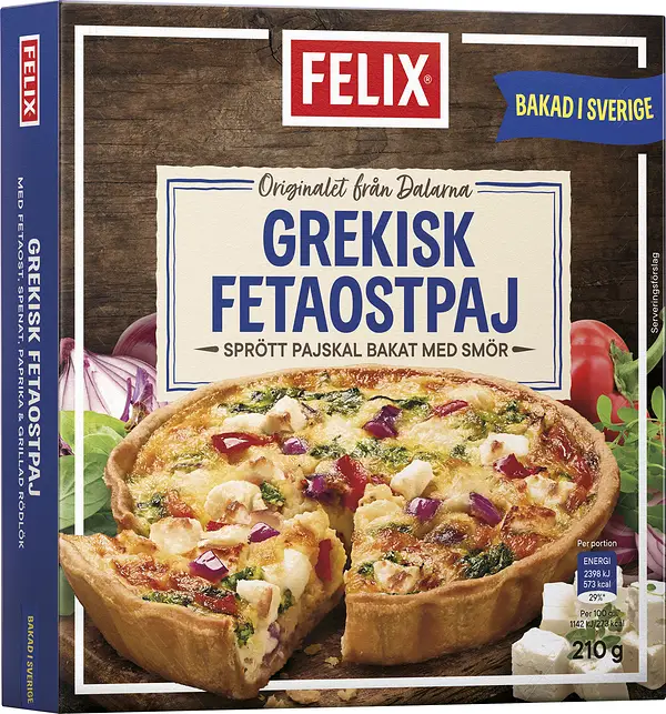 Paj Grekisk fetaostpaj Felix - bild 1