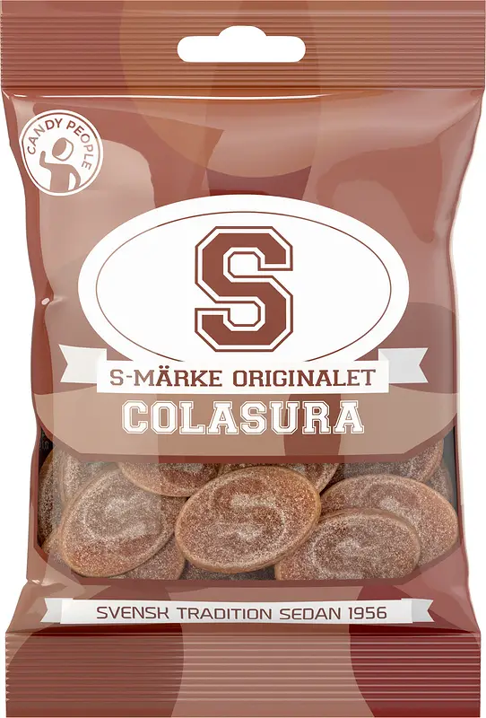 S-märke Colasura påse Candypeople - bild 1