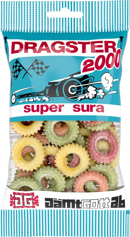 Dragster Supersura påse Candypeople - bild 1