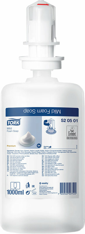 Tork Skumtvål Mild S4 - bild 1