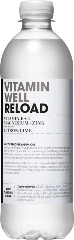 Vitamin Well Reload Citron Lime å-pet - bild 1