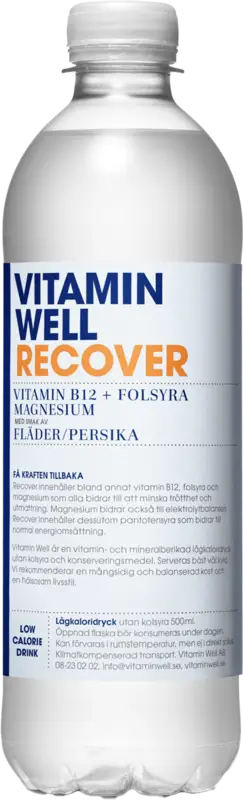 Vitamin Well Recover Fläder Persika å-pet - bild 1