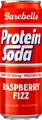Barebells Protein Soda Raspberry Fizz burk
