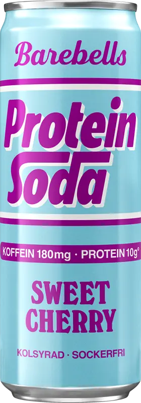 Barebells Protein Soda Sweet Cherry burk - bild 1