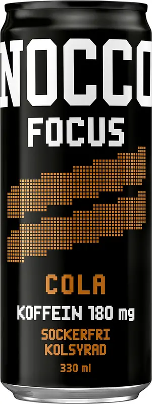 NOCCO Focus Cola burk 33 cl - bild 1