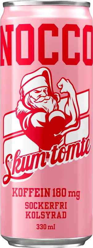 NOCCO BCAA Skum Tomte burk 33 cl Limited Edition - bild 1