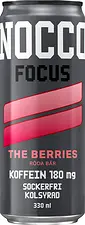 NOCCO Focus The Berries Röda Bär burk 33 cl