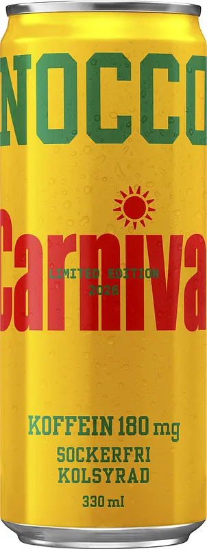 NOCCO BCAA Carnival Limited Edition 2026 burk 33 cl - bild 1