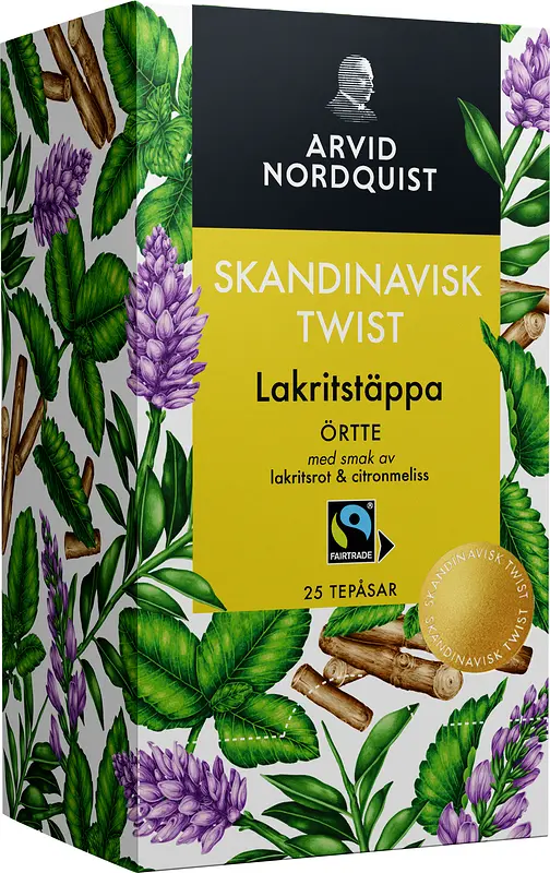 Te Arvid Nordquist 25p Lakritstäppa - bild 1