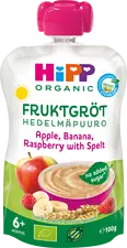 Hipp Klämmis Gröt Apple Banana & Raspberry 6 mån Ekologisk