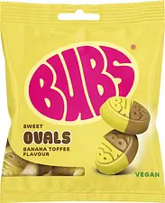 Bubs Sweet Ovals Banana Toffee påse