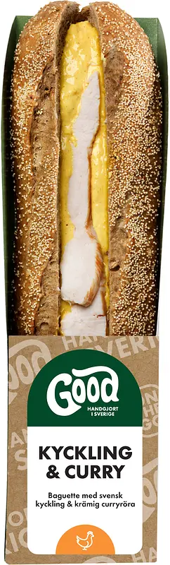 Baguette Kyckling & Curry GOOD - bild 1