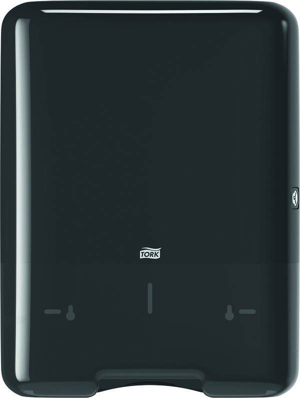 Tork Dispenser H3 svart Handduk - bild 1