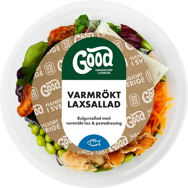 Måltidssallad Varmrökt Laxsallad GOOD - bild 1