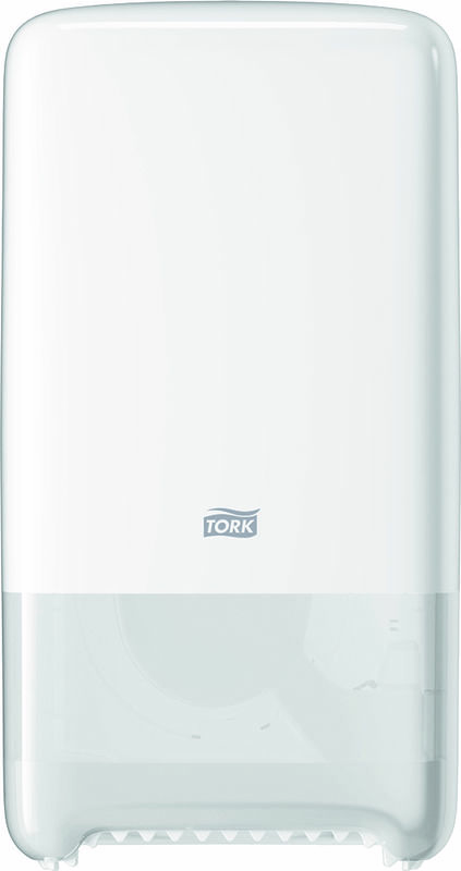 Tork Dispenser T6 vit Toa kompakt - bild 1